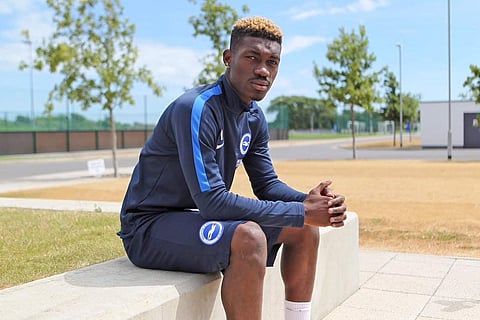 Brighton midfielder Yves Bissouma (Photo | Premier League Twitter)