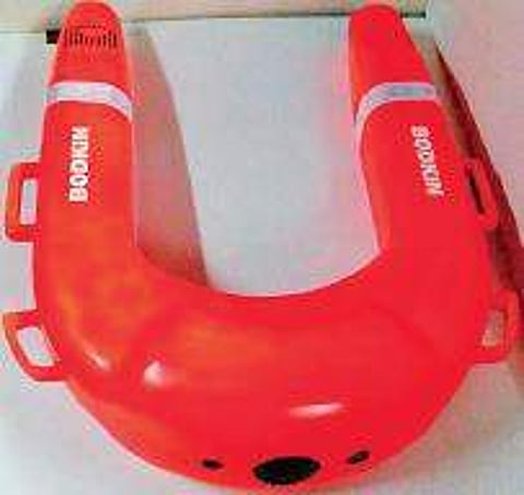 The self-propelled super buoy developed by Bodkin