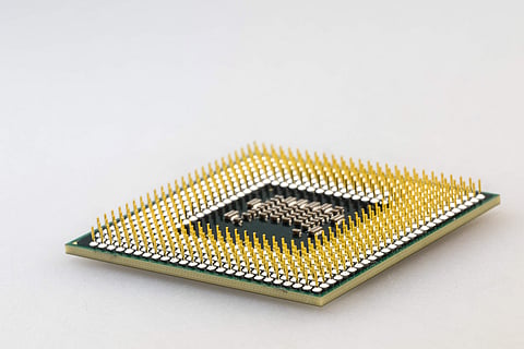 Image of a laptop used for representational purpose only microchip