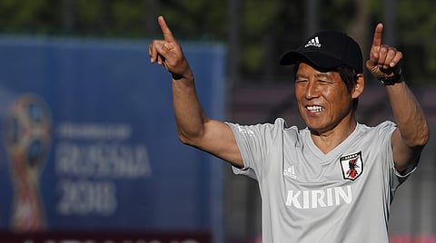 Japan's head coach Akira Nishino | AP