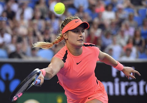 2014 Wimbledon finalist Eugenie Bouchard | AFP