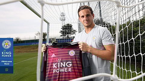 Danny Ward, who helped Huddersfield to promotion in 2017, was upbeat on the move. (Photo | Leicester City Twitter)