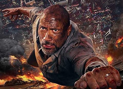 Dwayne Johnson in 'Skyscrapper' (Photo | IMDB)