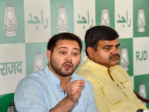 RJD leader Tejashwi Yadav (File Photo | PTI)