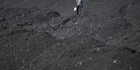 Reuters file image of a coal yard used for representational purpose only