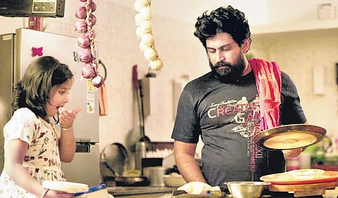 Arvinnd Iyer with Aadya