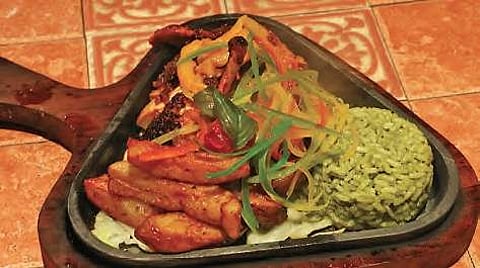 The skewed mushroom with veggies seemed to be a show-stealer. (Photo | EPS)