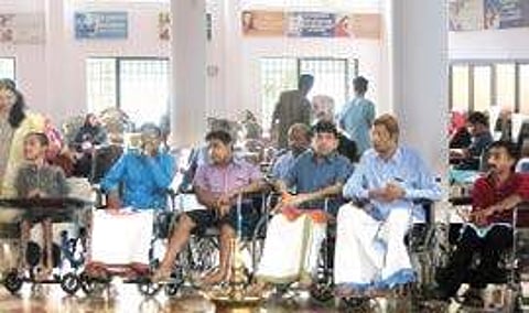 A meeting of muscular dystrophy patients