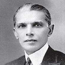 Muhammad Ali Jinnah.