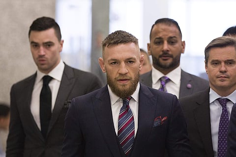 MMA Fighter Conor McGregor in Court. (Photo | AP)