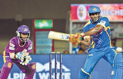 X Thalaivan Sargunam top-scored for Siechem Madurai Panthers with 62 as they downed Kanchi Veerans by 11 runs on Wednesday | D SAMPATHKUMAR