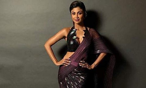 Shilpa Shetty in Amit Agarwal ensemble / Instagram