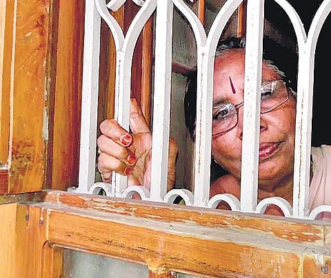 Vijayawada: Mother harassed and starved for not selling house