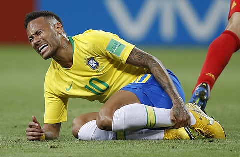 Neymar was widely lampooned for his play-acting at the World Cup (File | AP)