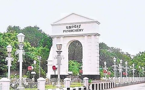 The entrance to Pondicherry. (Photo | EPS)