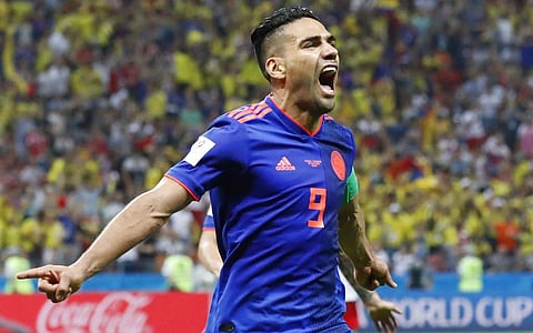 Colombia forward Radamel Falcao | AP