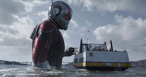 This image released by Marvel Studios shows Paul Rudd in a scene from 'Ant-Man and the Wasp.' (Photo | AP)