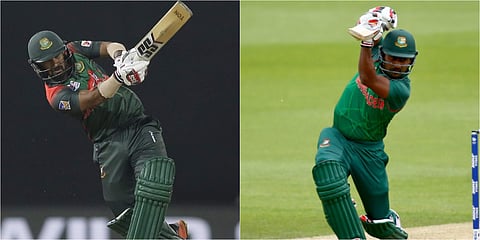 (L-R) Liton Das and Imrul Kayes (Photos | File/AP)