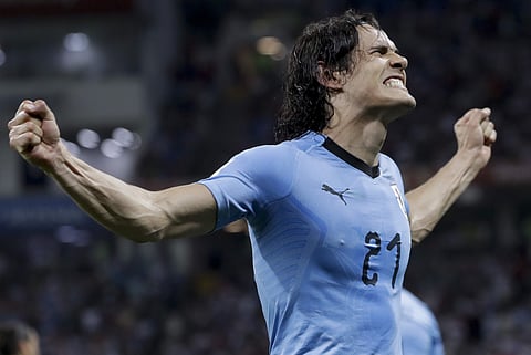Uruguay striker Edinson Cavani | AP
