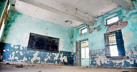 Classroom in dilapidated state. (Photo: File/EPS)