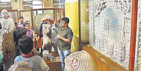 Amaravati sculptures are as important as the Sanchi and Behrut sculptures