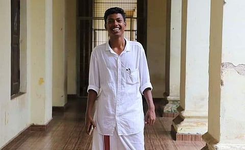 Slain Maharajas College SFI leader Abhimanyu.