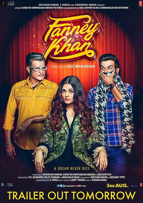 Fanney Khan poster (Photo | Anil Kapoor twitter)