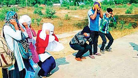 Moral police rounding up couples