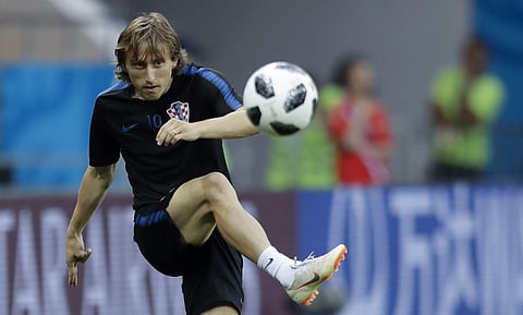 Coratia striker Luka Modric | AP