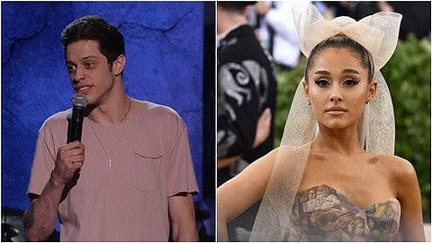 Pete Davidson and Ariana Grande. (Photo | AP)