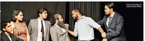 Stills from The Angry 12; Jalabala Vaidya (below)