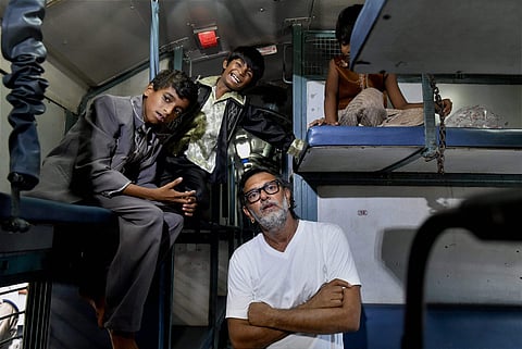 Director Rakeysh Omprakash Mehra who sponsored for the construction of 800 toilets while filming 'Mere Pyare Prime Minister' on a train at the New Delhi Railway Station. (Photo |File/PTI)