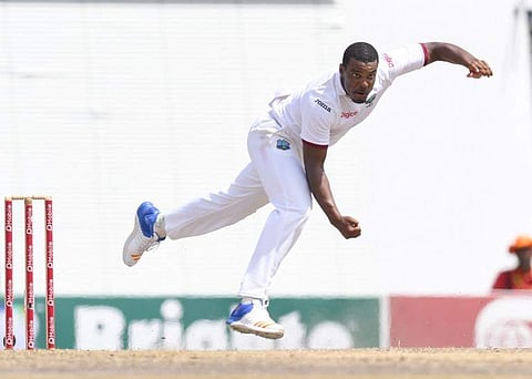 West Indies pacer Shannon Gabriel (File | AFP)