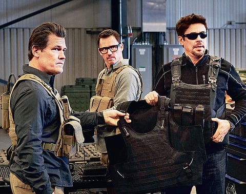 A still from Sicario: Day of the Soldado.