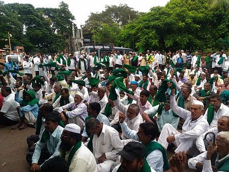 A majority of farmers were sugarcane growers, who demanded a suitable price for cane by all sugar factories in the state. | EPS