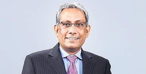 Outgoing head of state-owned Bank of Baroda Ravi Venkatesan.