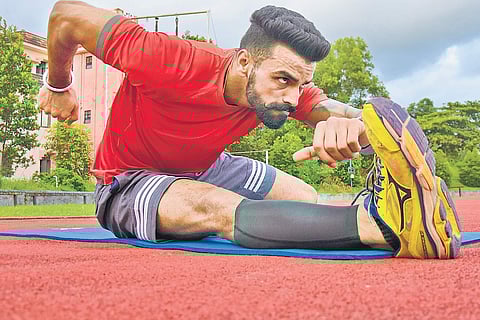 “My aim is to do well at the Asian Games in Jakarta. I cannot tell you about a specific mark that I am looking to achieve, but I can promise you that I will not return empty-handed,” said a confident Arpinder. | EPS