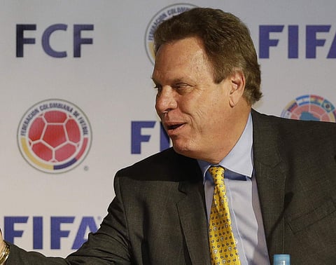 Colombia's Soccer Federation President Ramon Jesurun (File | AP)