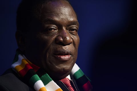 Zimbabwean President Emmerson Mnangagwa (Photo | AP)