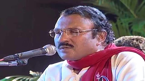 Malayalam ghazal singer Umbai. (Image: YouTube)