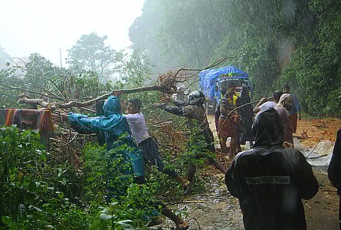 Over 200 were forced to flee their homes after record rains pounded high ranges of Idukki (EPS | TP Sooraj)