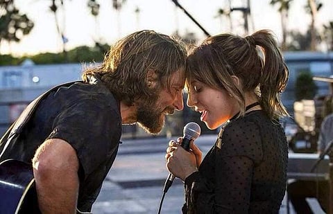 Bradley Cooper and Lady Gaga in 'A Star is born' (Photo | IMDB)