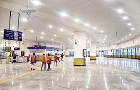 The second six-coach train is likely to be added to the purple line - Mysuru Road-Baiyappanahalli corridor (File | EPS)