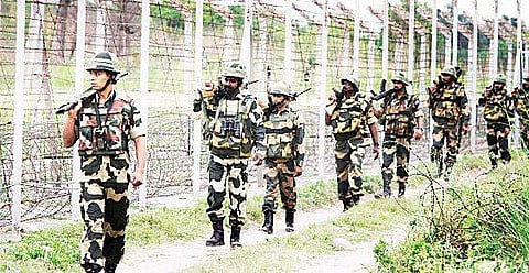 Besides the border forces, Tripura police, Tripura State Rifles and the Central Reserve Police Force (CRPF) are also keeping vigil within the state. (Representational Image)