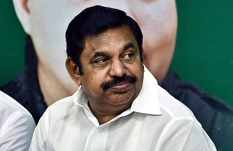 Tamil Nadu CM Edappadi K Palaniswami. | (File | EPS)