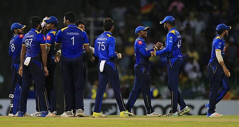 Sri Lankan Cricket team. ( Photo | AP)