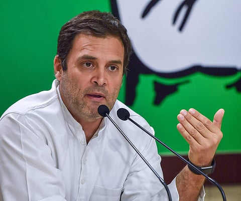 Congress President Rahul Gandhi (File | PTI)