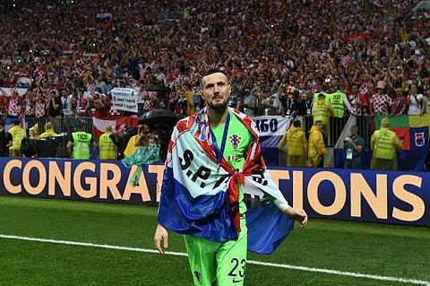 Croatia goalkeeper Danijel Subasic. ( Photo | AFP)