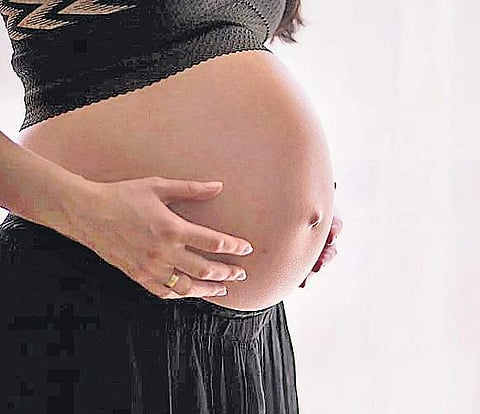 For the baby, the risk of infection depends on the stage of pregnancy.