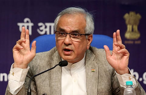 NITI Aayog Vice-president Rajiv Kumar. (Photo | Shekhar Yadav/ EPS)